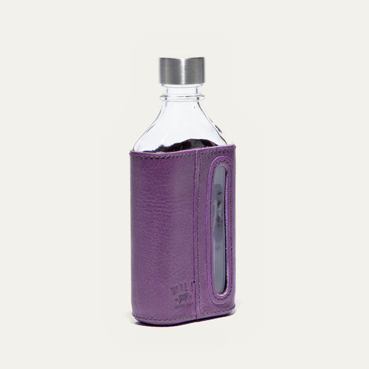 Glass Leather Flask 200Ml - Will Leather Goods