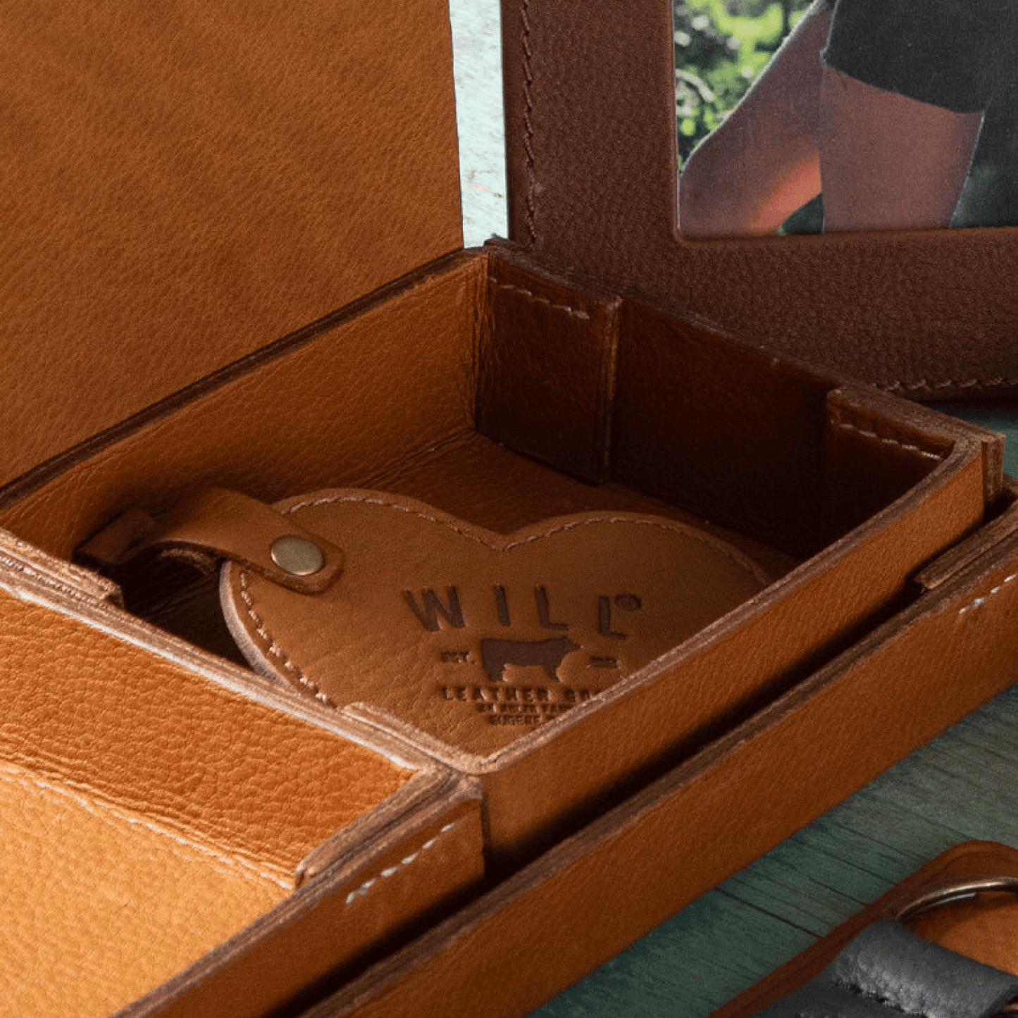 Heart Keychain - Will Leather Goods