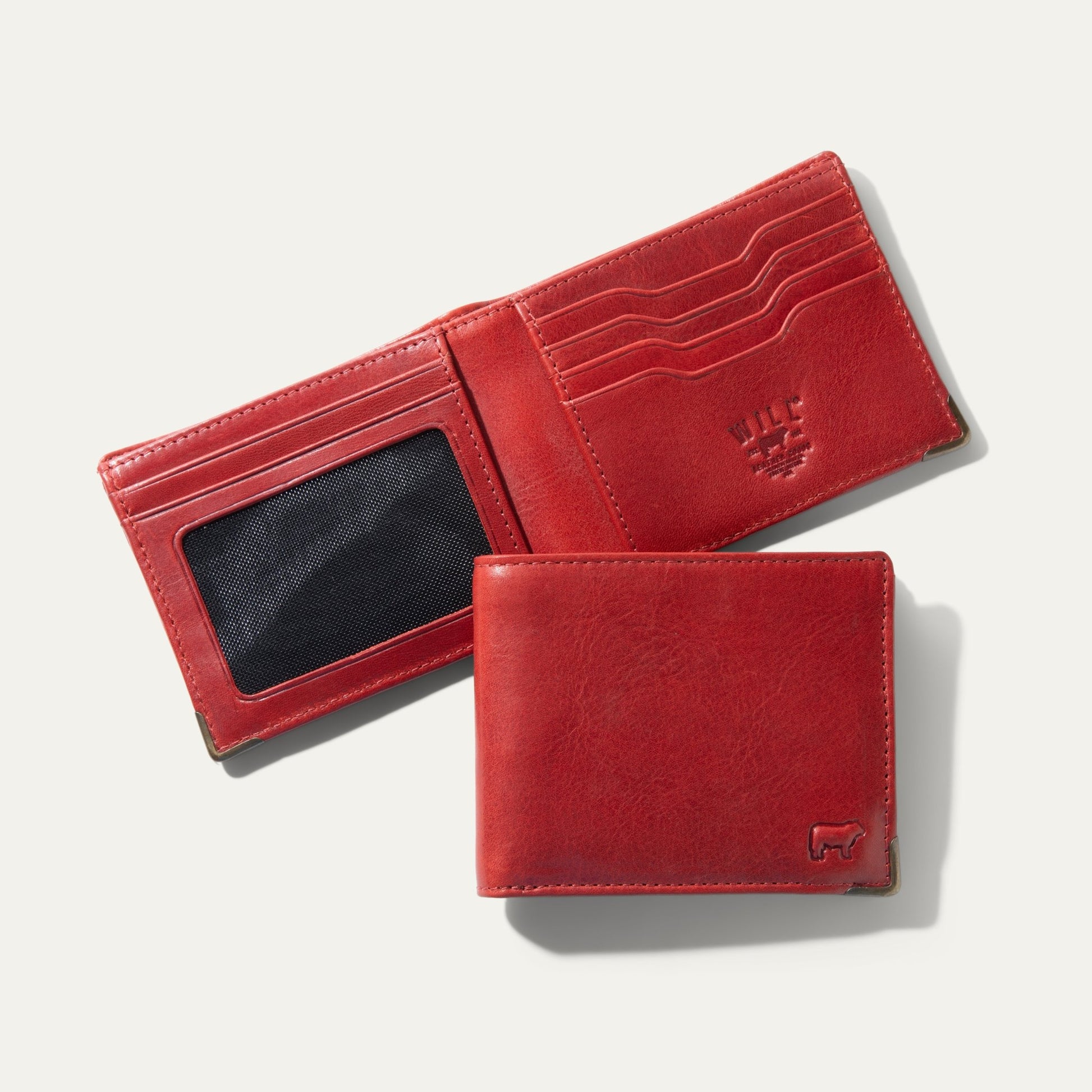 Will Leather Goods - Mens The Magnate Billfold Leather Wallet Will Leather Goods - Mens The Magnate Billfold Leather Wallet
