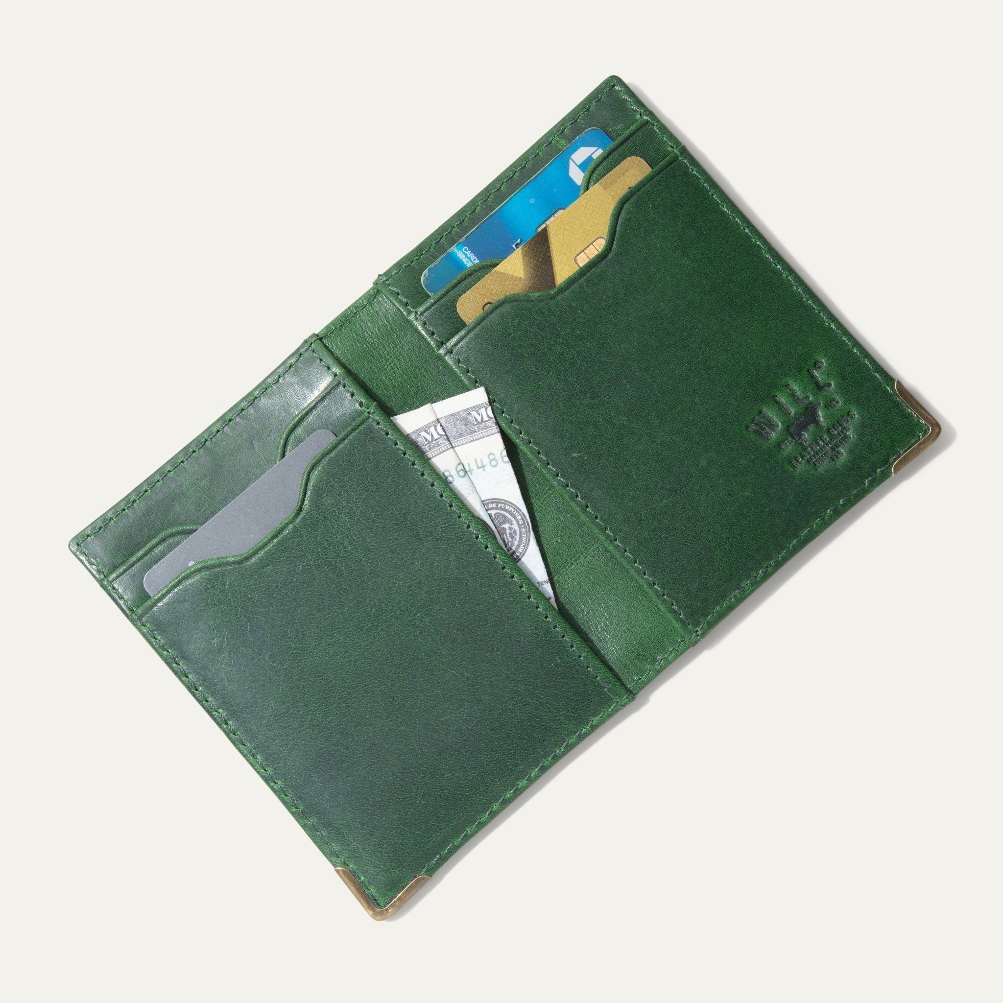 Tradesman Italian Leather Slim Wallet | WILL Leather Goods – Will