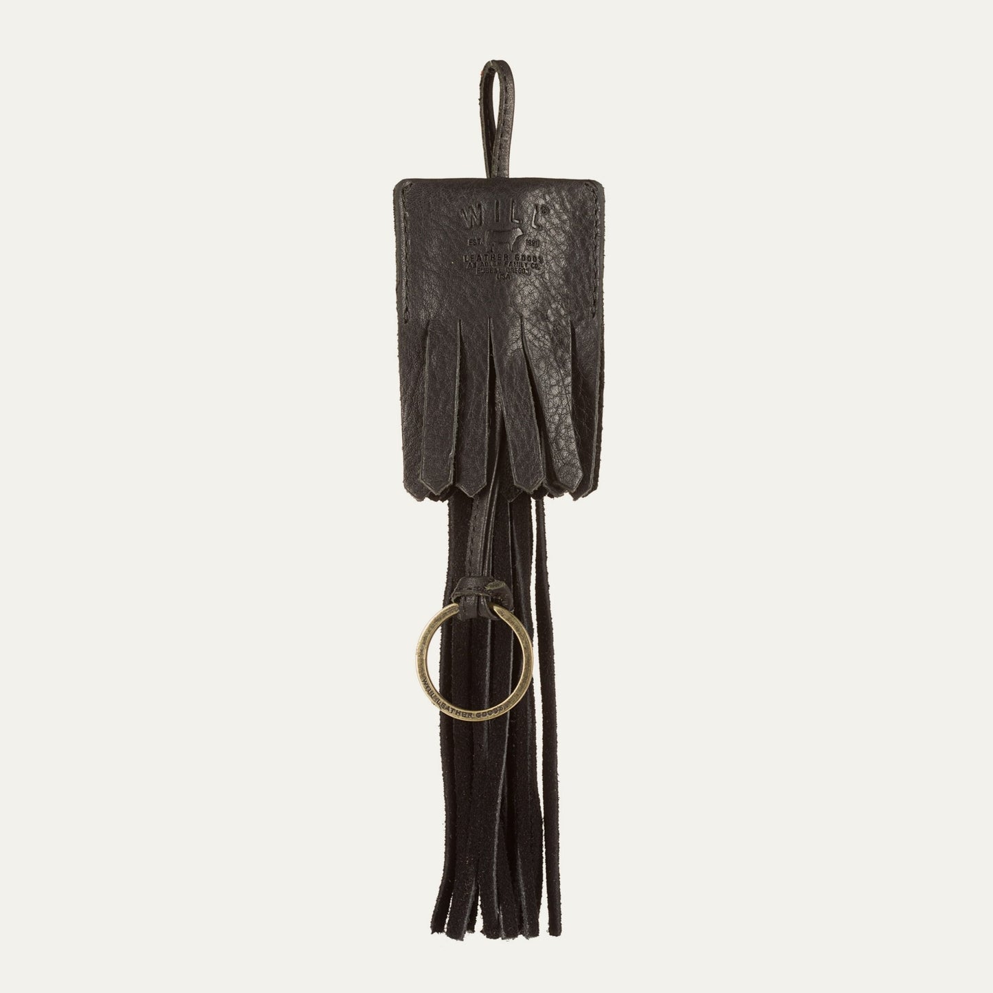 Leather Key Fob Tassel - Will Leather Goods