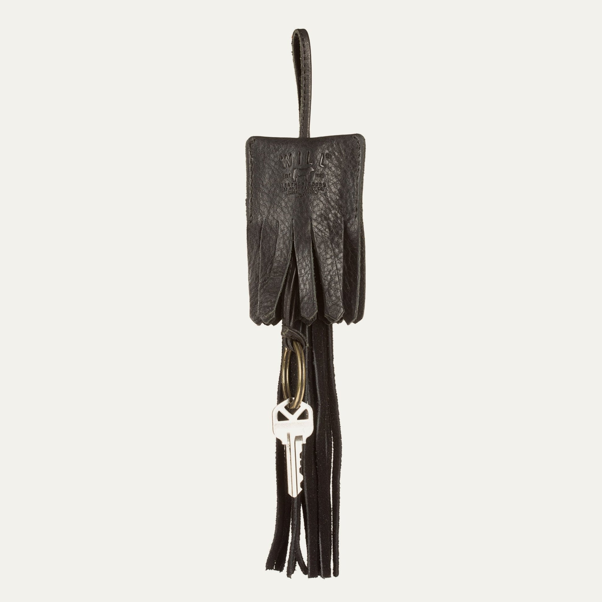 Leather Key Fob Tassel - Will Leather Goods