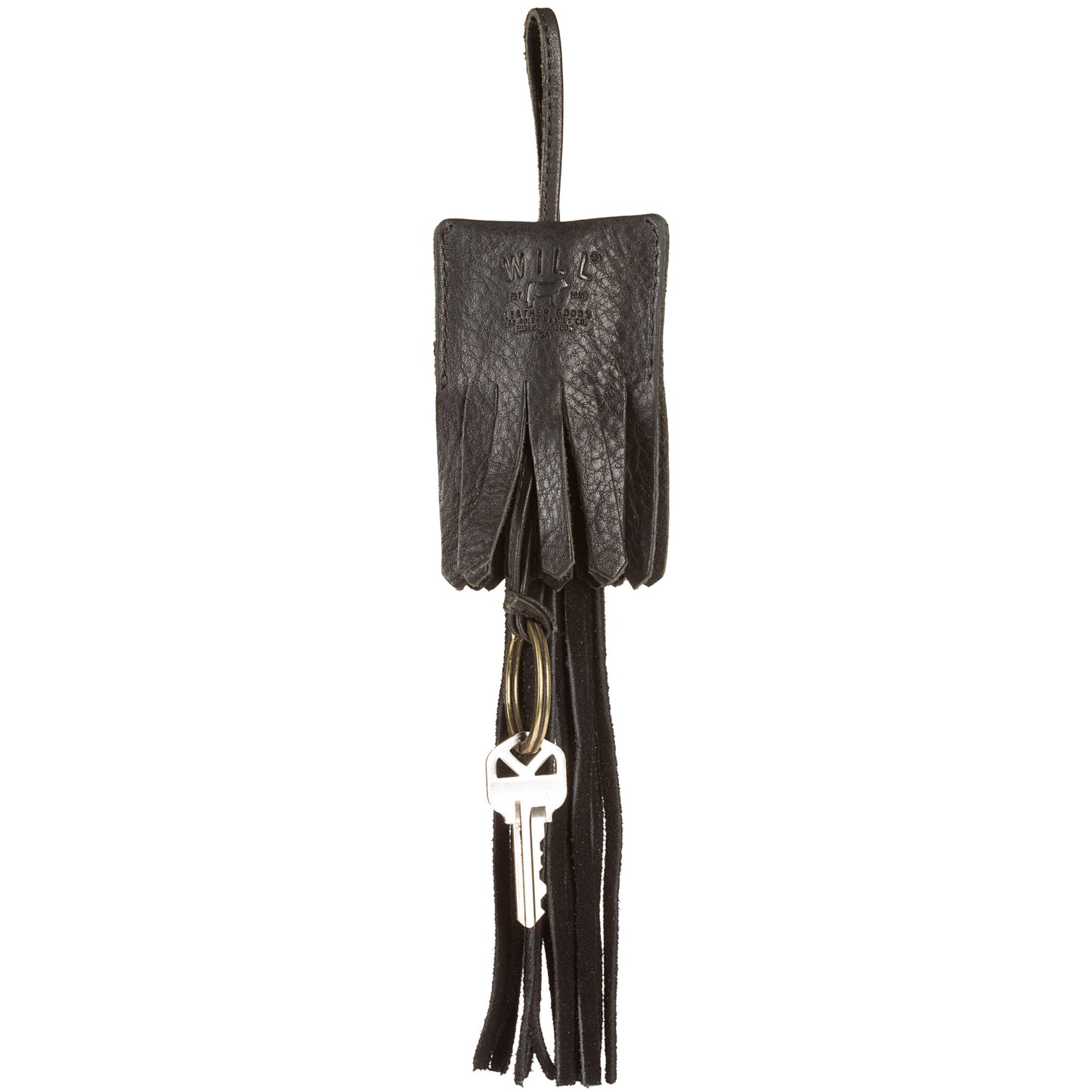 Leather Key Fob Tassel