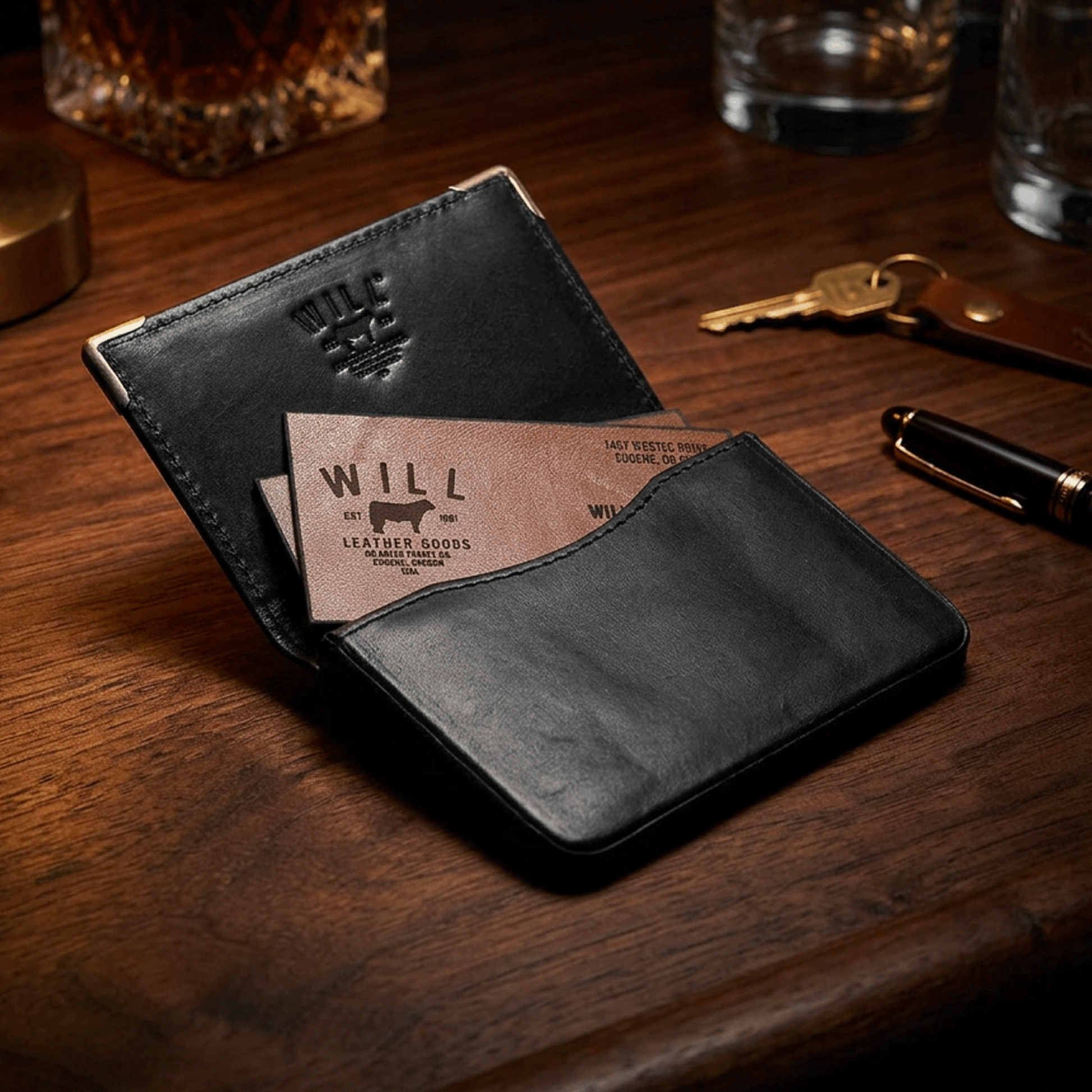 William Business Card Holder Will Leather Goods William Business Card Holder Will Leather Goods