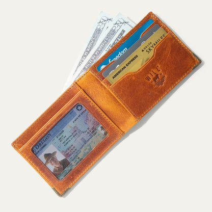 William Two Tone Wallet - Will Leather Goods
