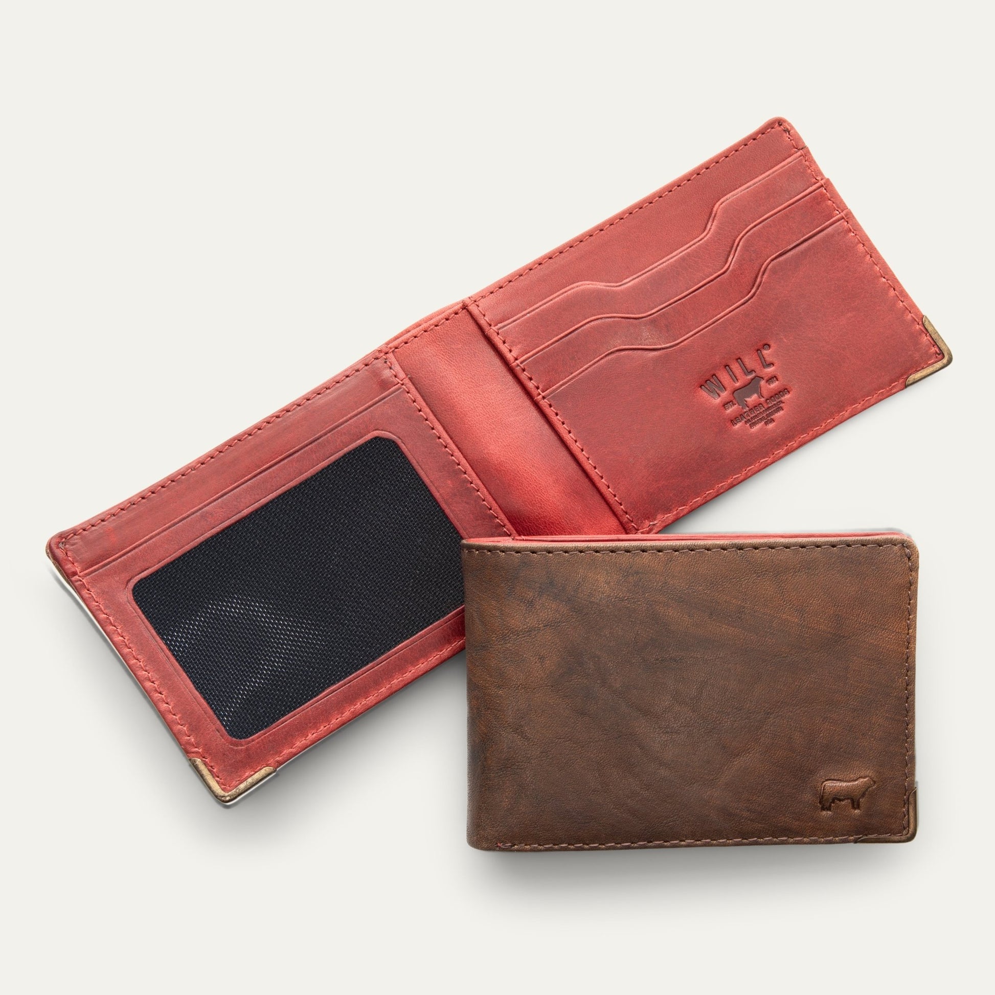 William Two Tone Wallet - Will Leather Goods