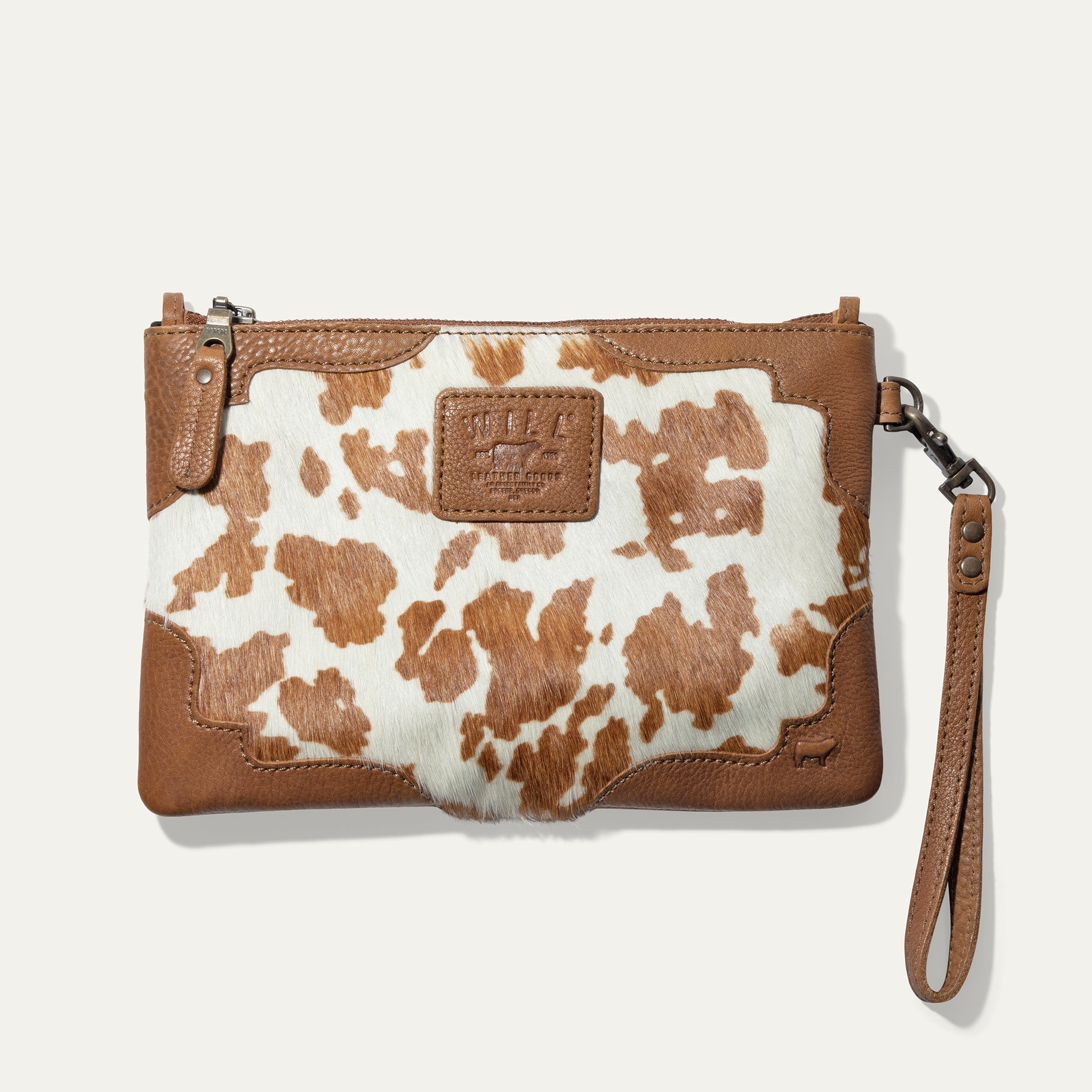 Haircalf Medium Zip Pouch - Will Leather Goods