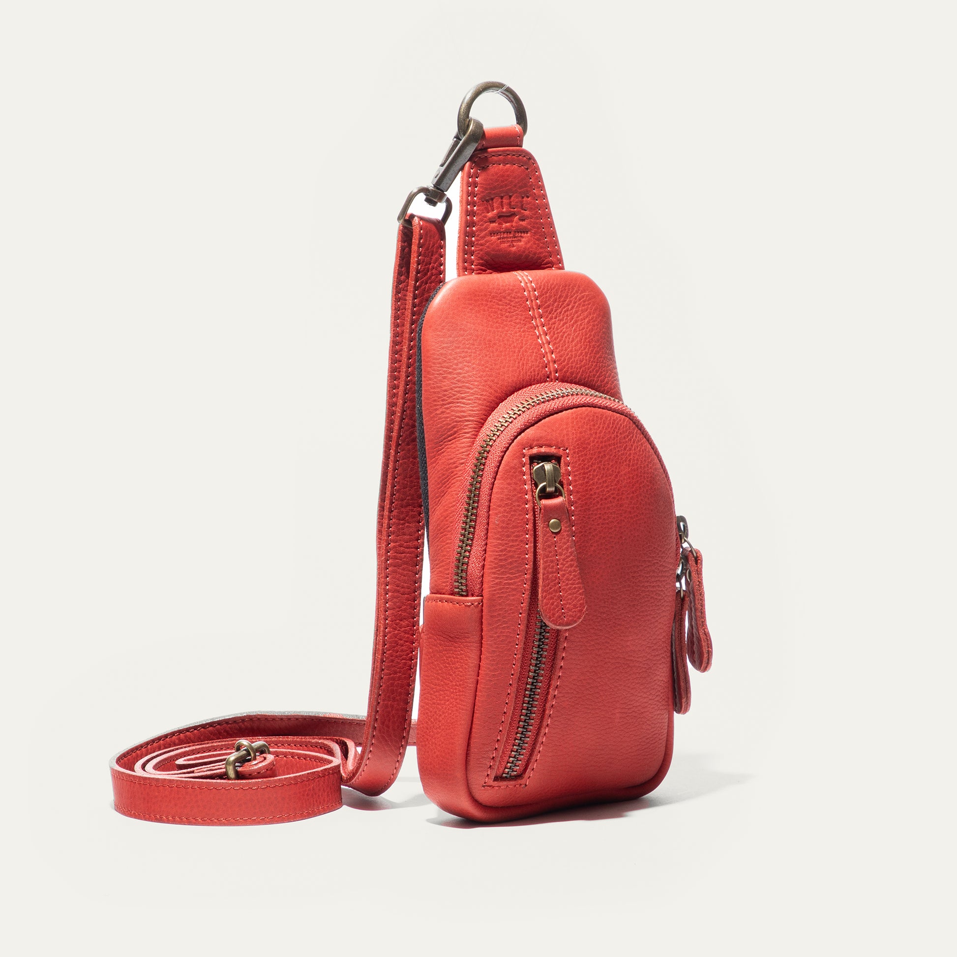 amerileather grylls sling mini leather backpack American Darling Genuine Cowhide Hair-On Conceal Carry ADBG1521 sling it over your shoulder or wear it as a crossbody backpack with the bag in front or back AmeriLeather Grylls Sling Mini Leather