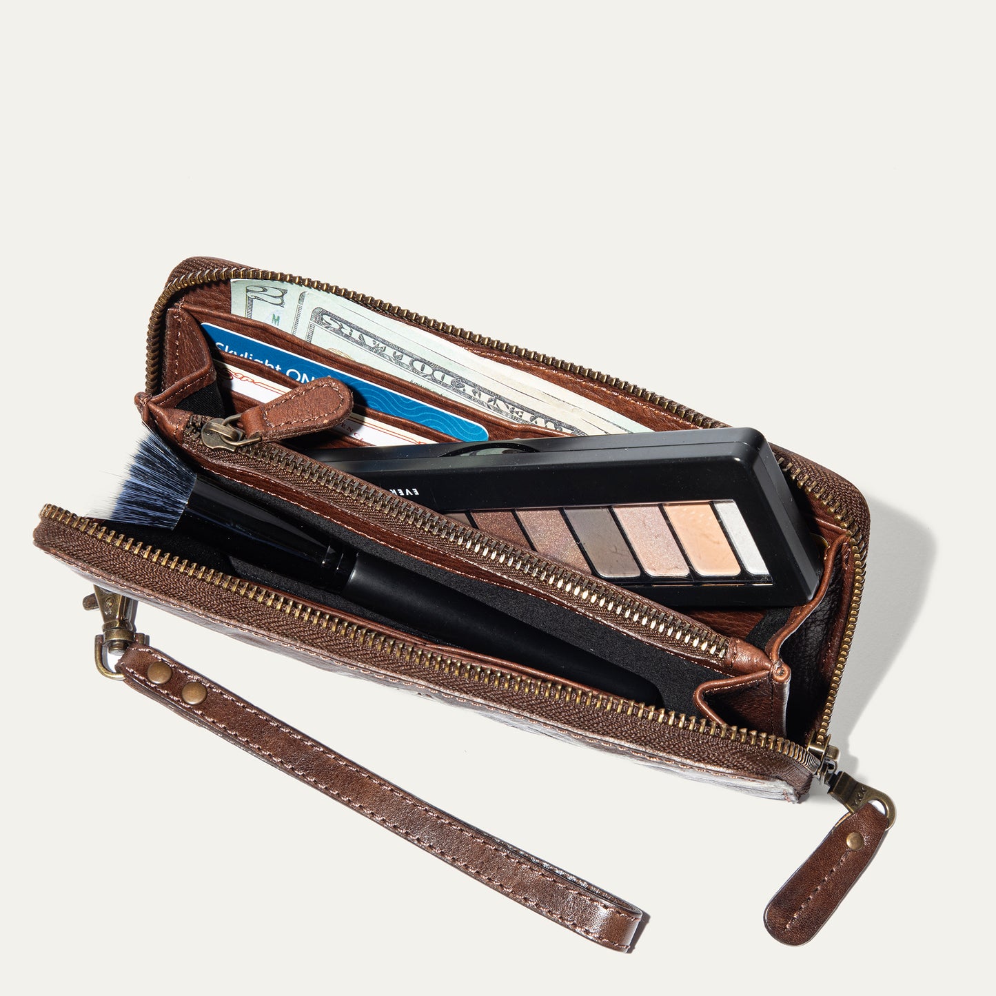 Corfu Zip Around Clutch