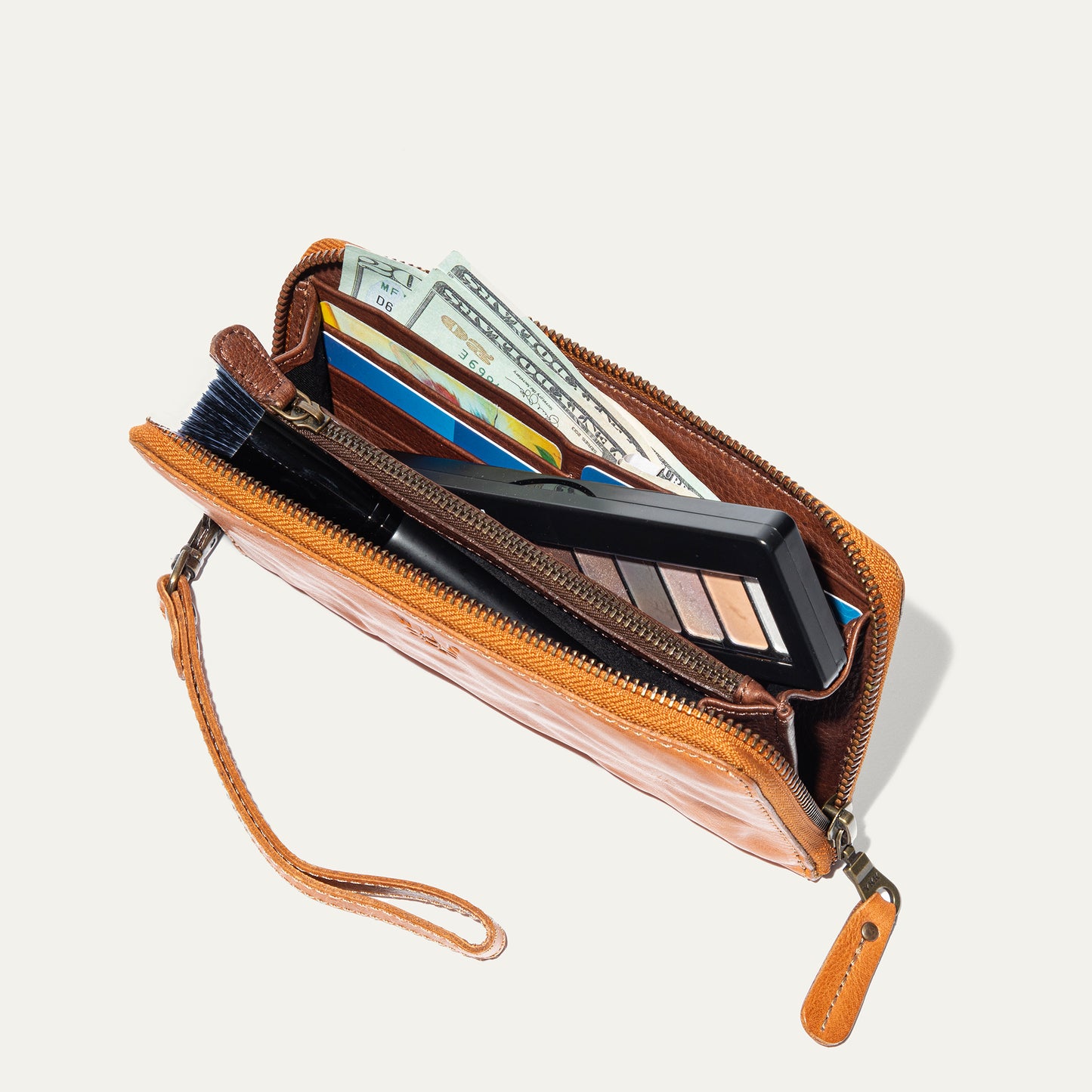 Corfu Zip Around Clutch