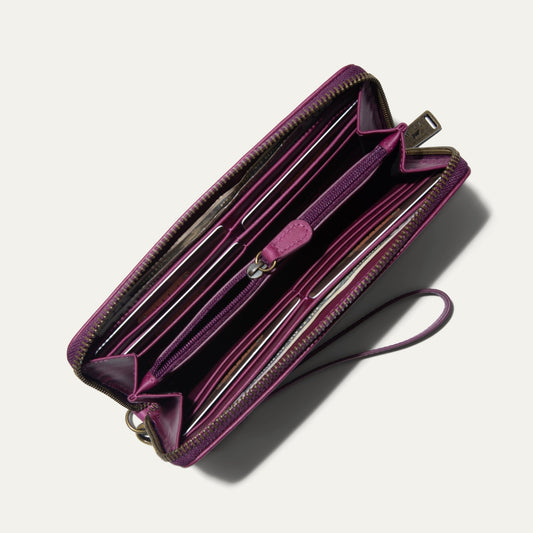 Zip Around Clutch - Will Leather Goods