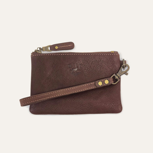 Zip Pouch Small W/ Wristlet - Will Leather Goods