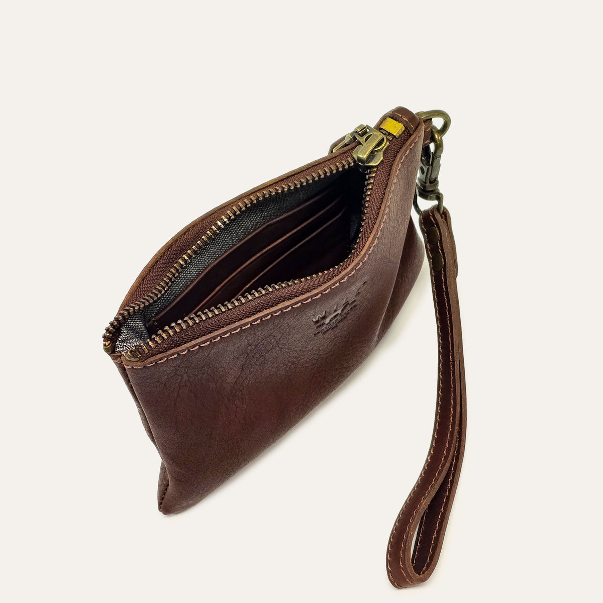 Zip Pouch Small W/ Wristlet - Will Leather Goods