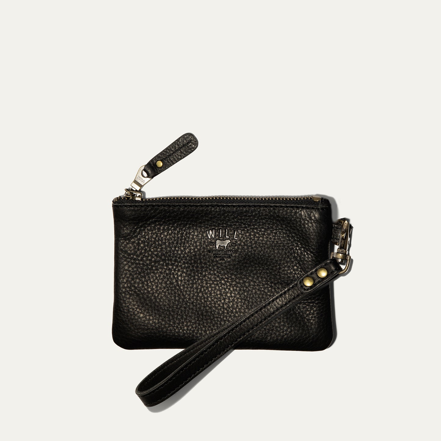 ZIP POUCH WITH WRISTLET - Will Leather Goods