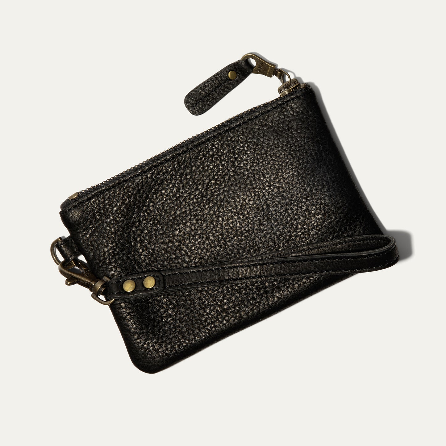 ZIP POUCH WITH WRISTLET - Will Leather Goods