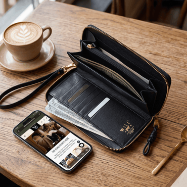 ITALIAN WRISTLET PHONE WALLET - Will Leather Goods