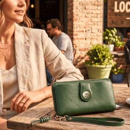Italian Wristlet Phone Wallet - Will Leather Goods