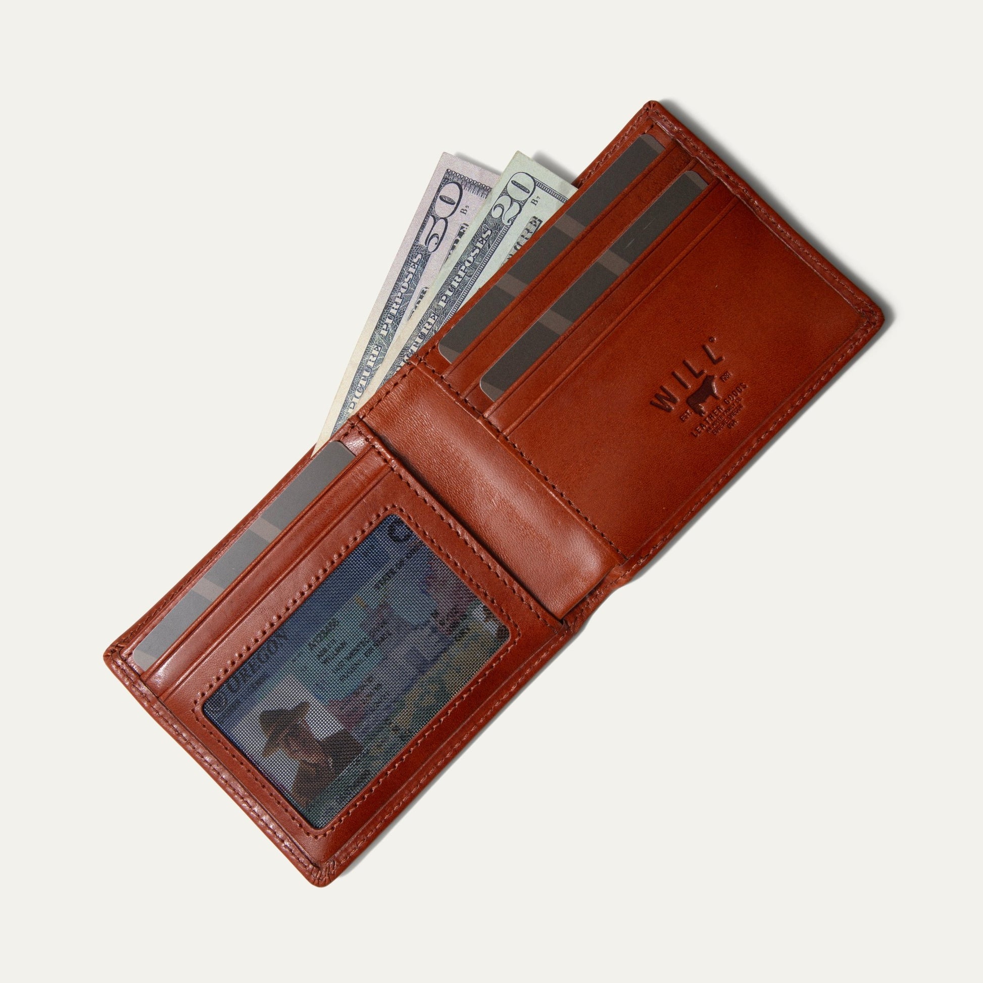 Billfold Noir - Will Leather Goods