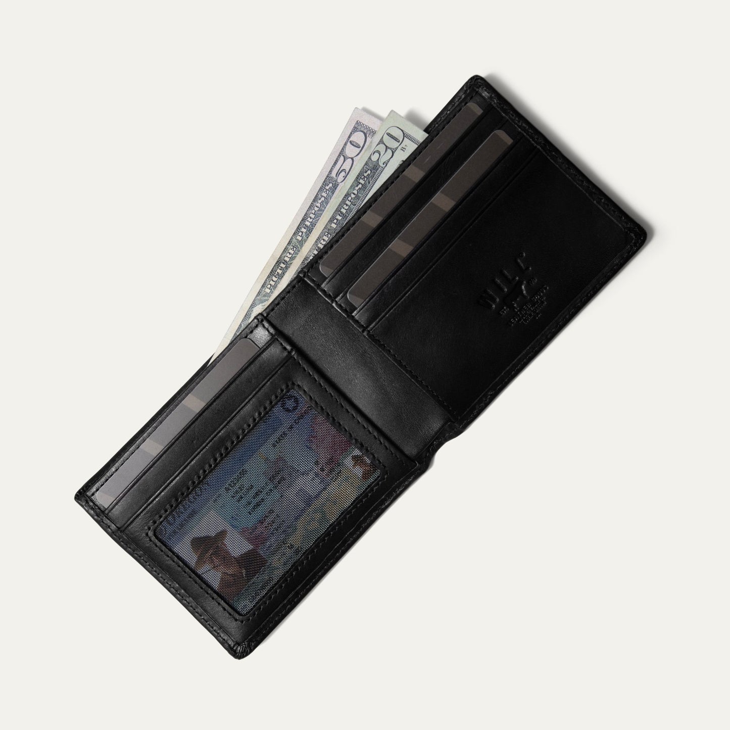 Billfold Noir - Will Leather Goods