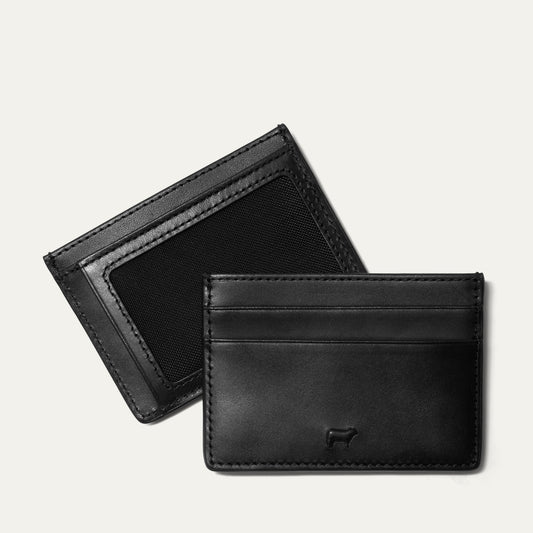 Card Case Noir - Will Leather Goods