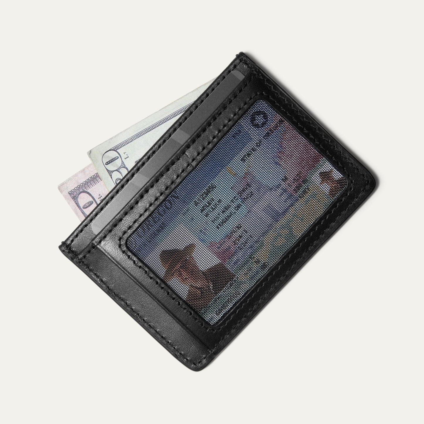 Card Case Noir - Will Leather Goods