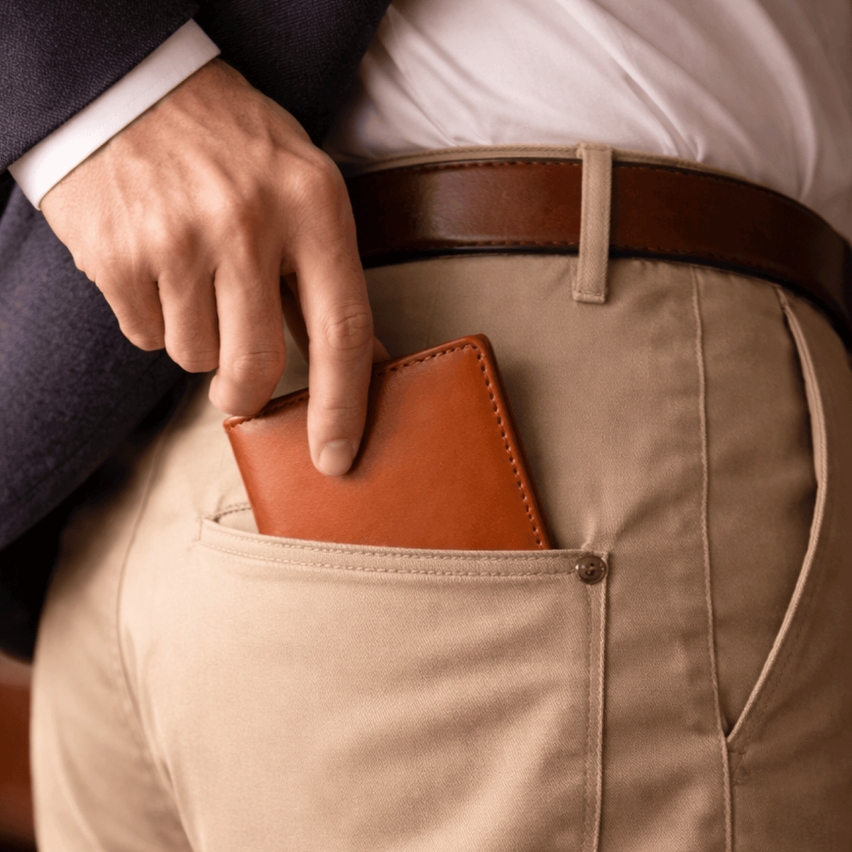 Front Pocket Wallet Noir - Will Leather Goods
