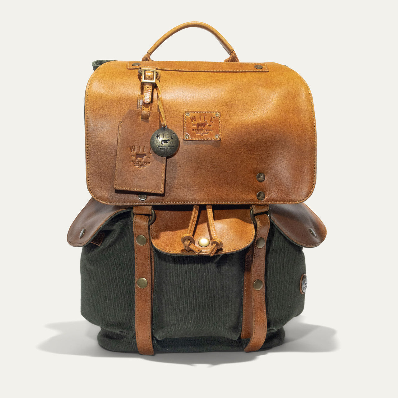Lennon Canvas & Leather Backpack Lennon Canvas & Leather Backpack