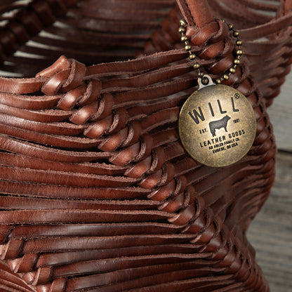 Artisan Hand Laced Bucket Bag