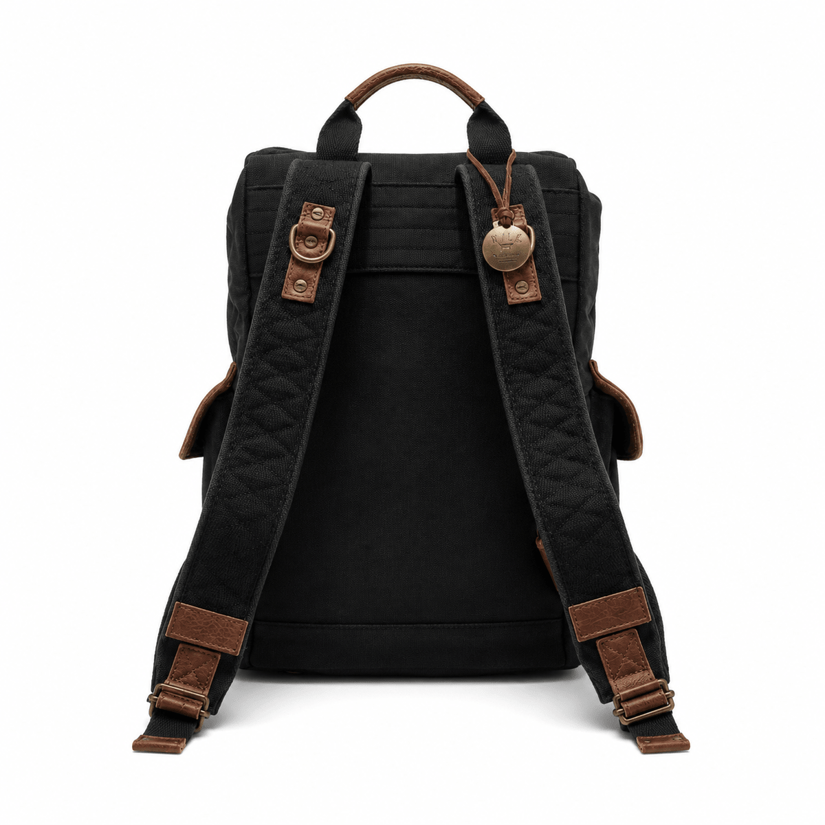 Lennon Canvas & Leather Backpack - Will Leather Goods