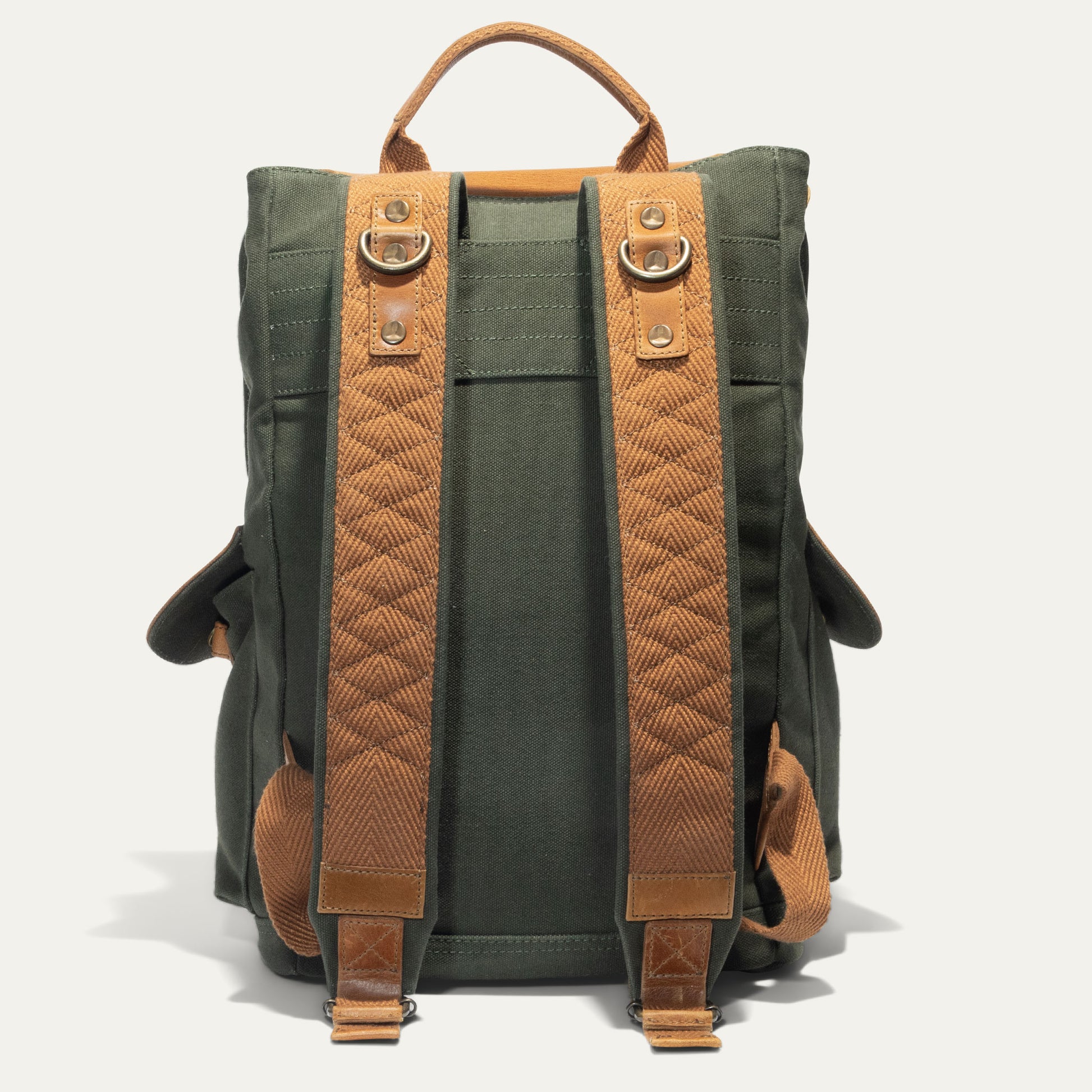 Lennon Canvas & Leather Backpack – Will Leather Goods Lennon Canvas & Leather Backpack – Will Leather Goods