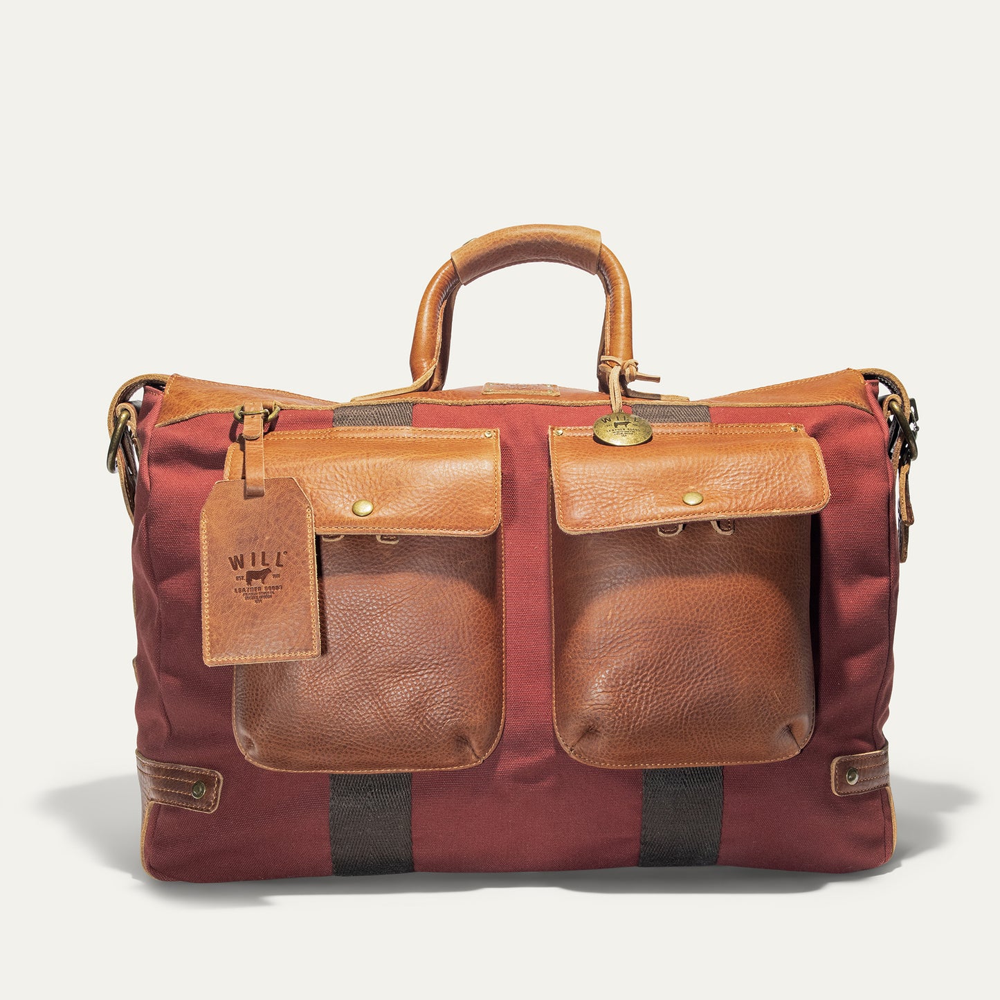 Canvas & Leather Travel Duffle