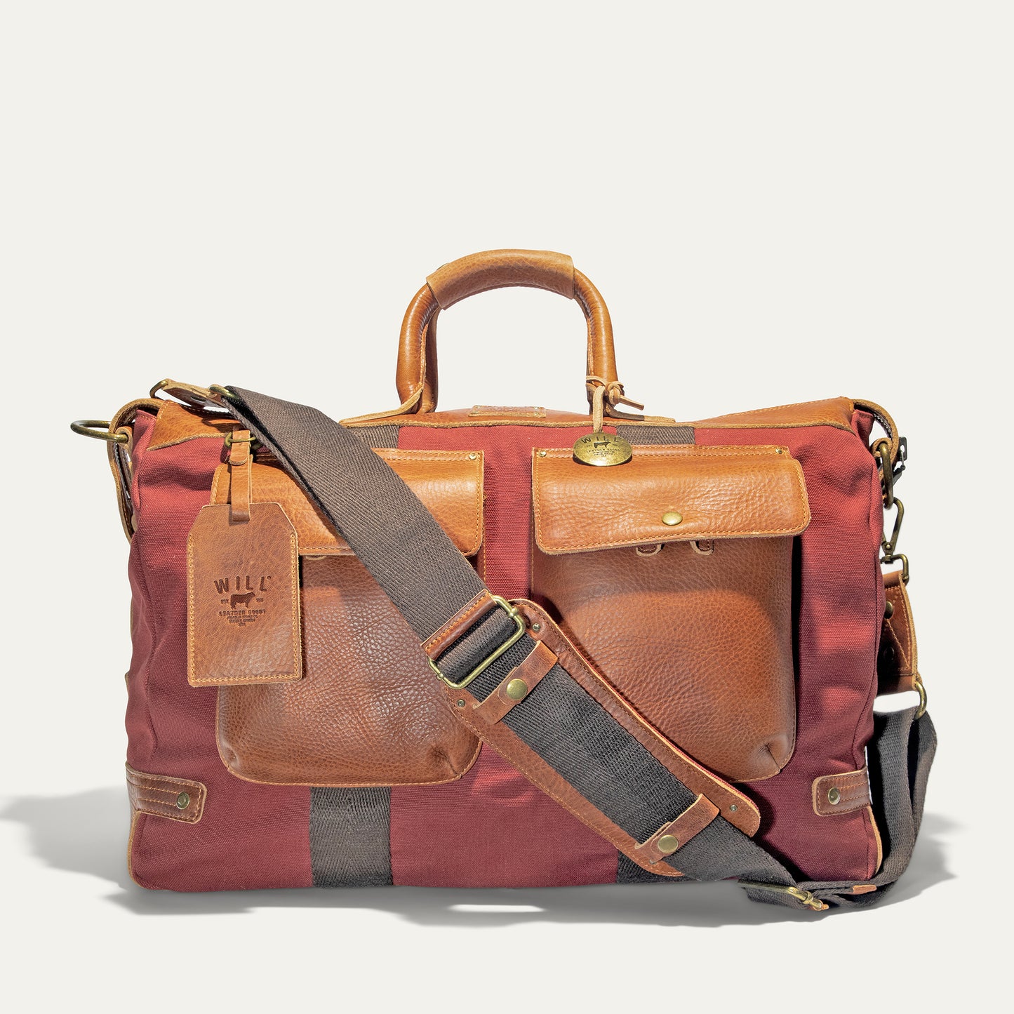 Canvas & Leather Travel Duffle