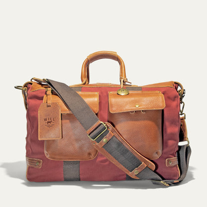 Canvas & Leather Travel Duffle