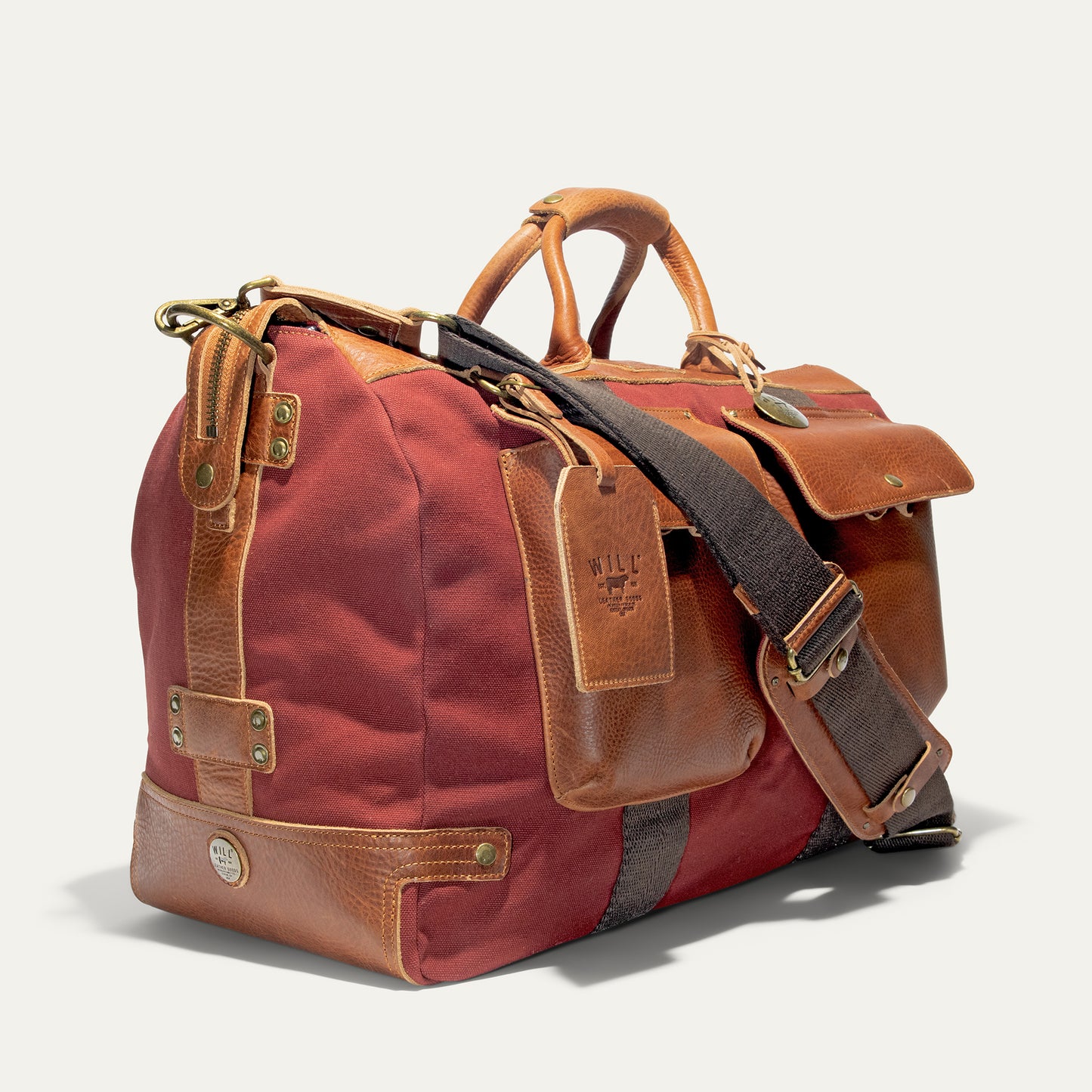 Canvas & Leather Travel Duffle