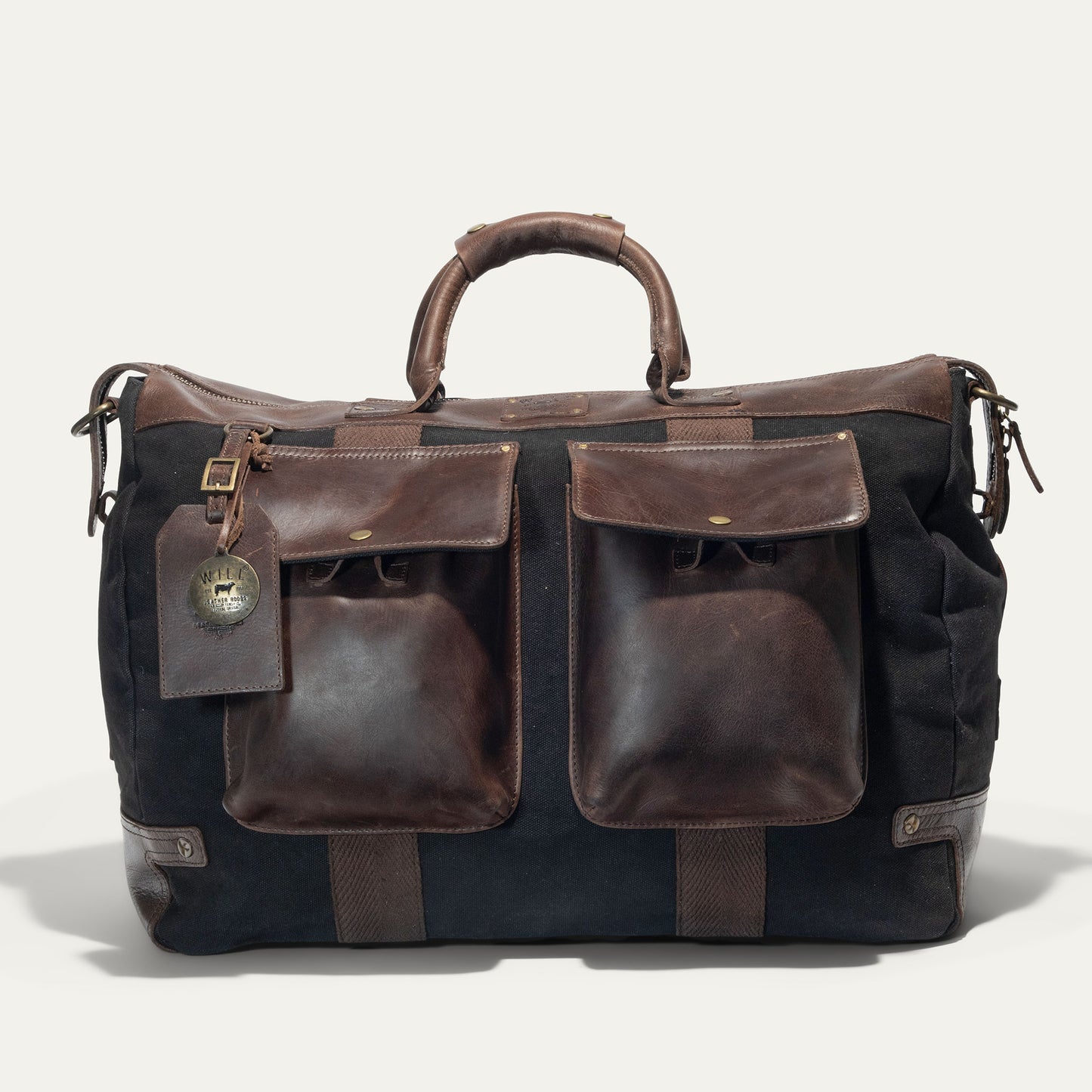 Canvas & Leather Travel Duffle