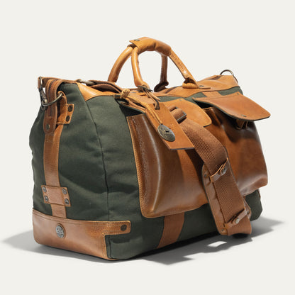 Canvas & Leather Travel Duffle