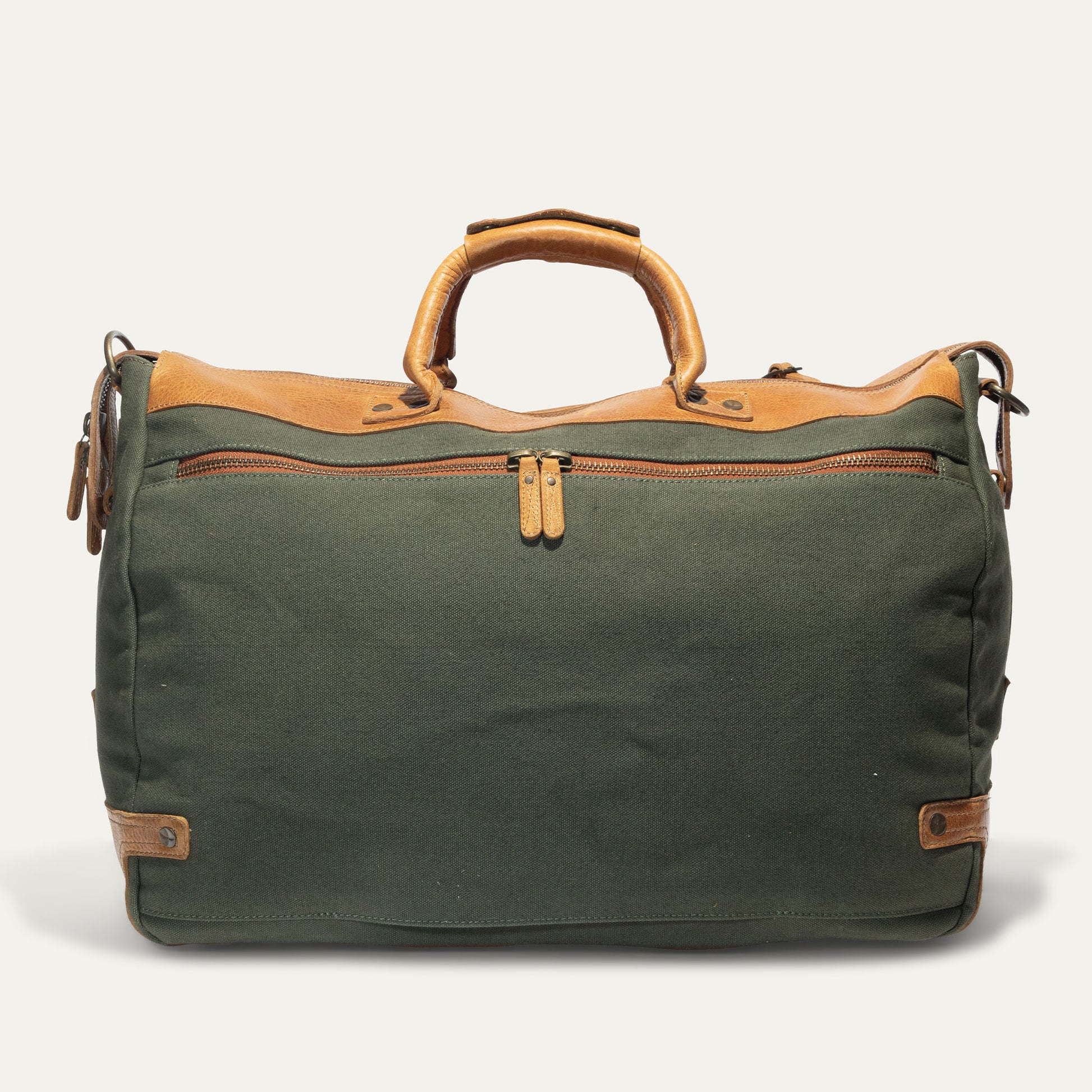 Canvas & Leather Travel Duffle – Will Leather Goods