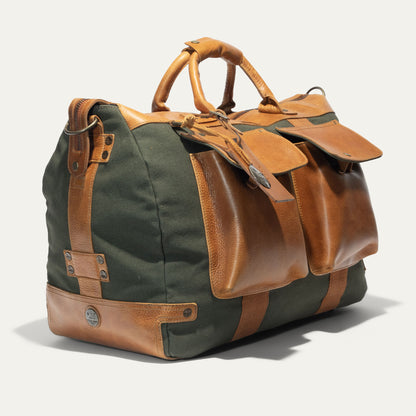 Canvas & Leather Travel Duffle