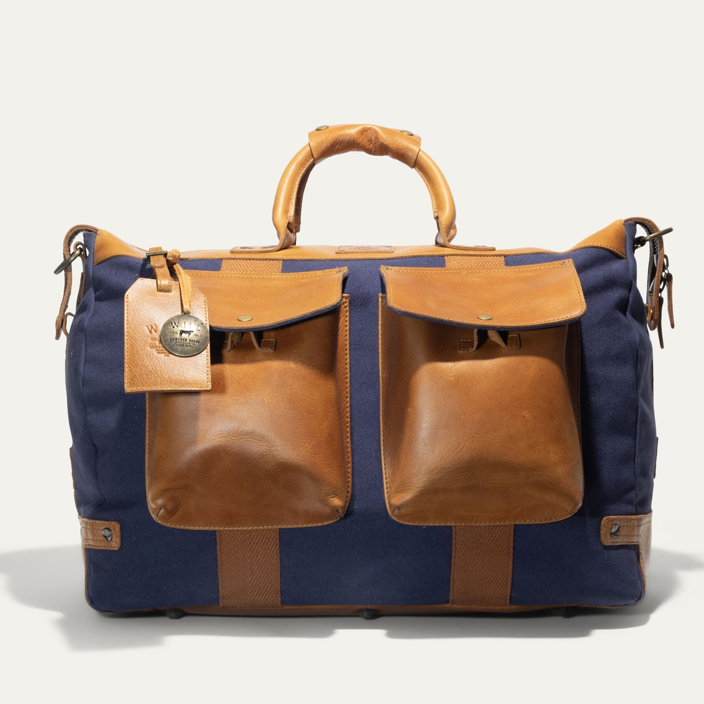 Canvas & Leather Travel Duffle
