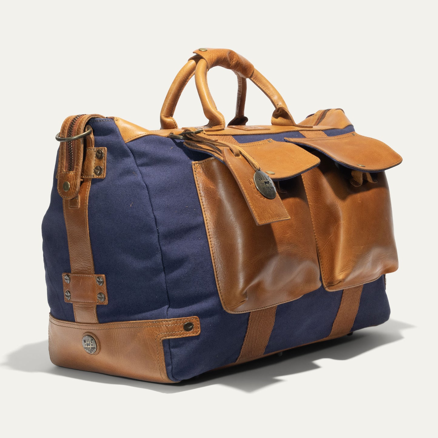 Canvas & Leather Travel Duffle