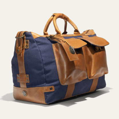 Canvas & Leather Travel Duffle