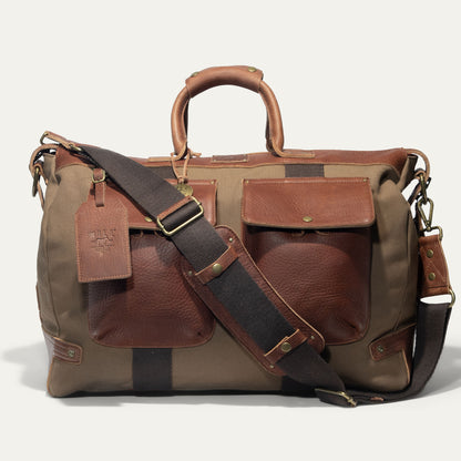 Canvas & Leather Travel Duffle