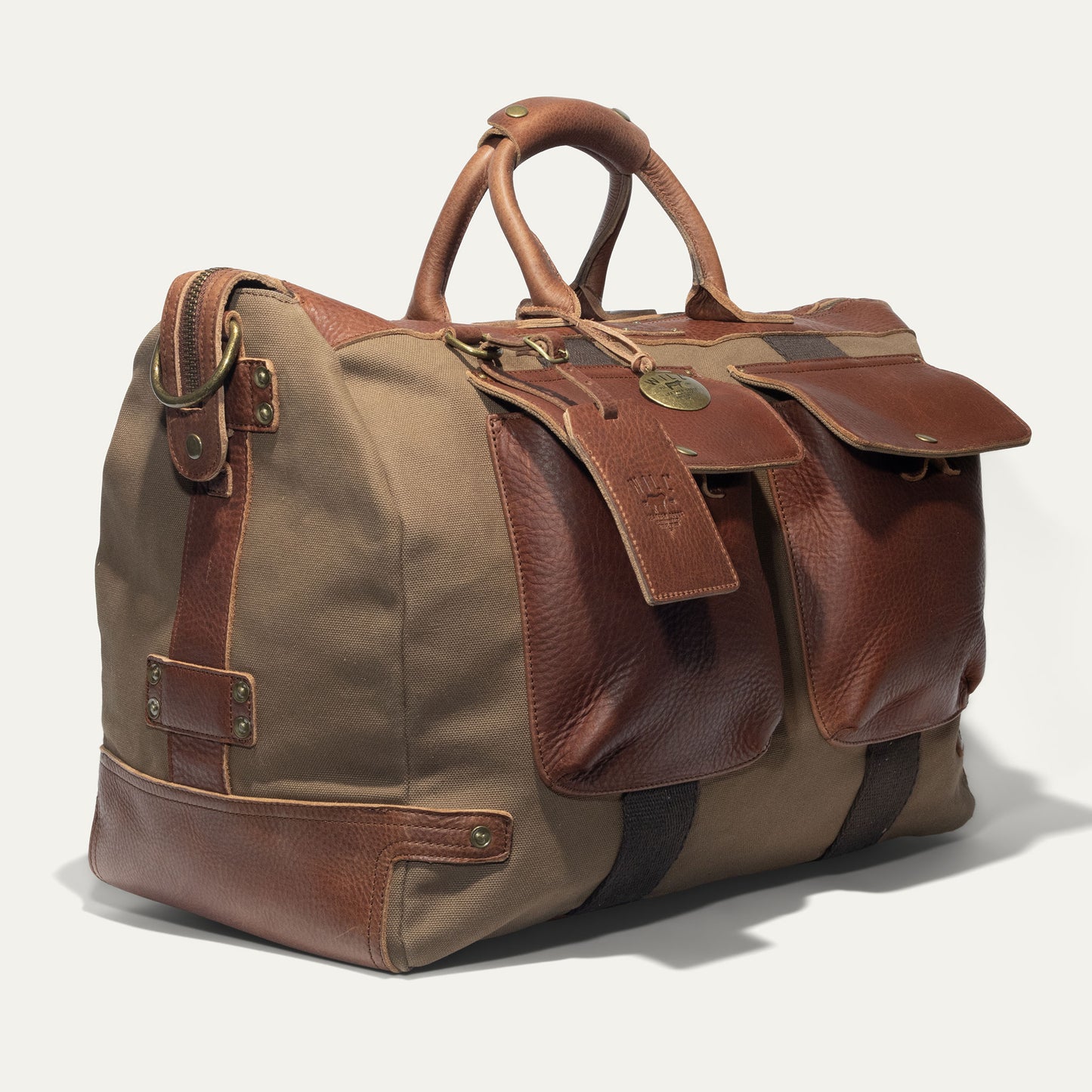 Canvas & Leather Travel Duffle