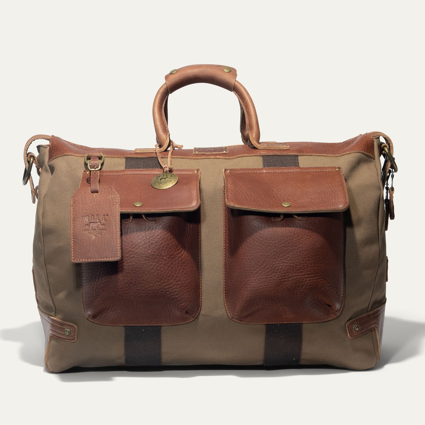Canvas & Leather Travel Duffle