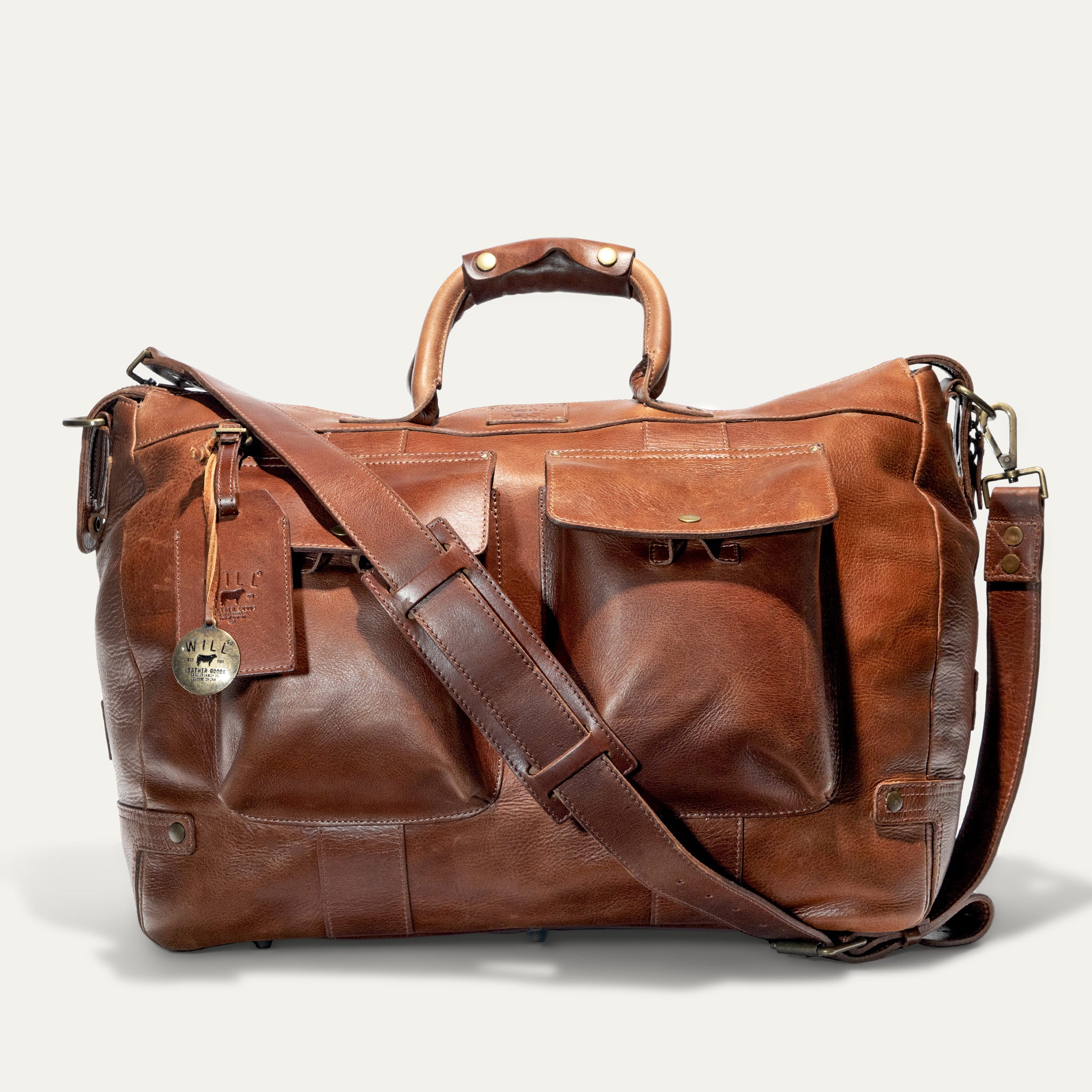 Leather Travel Duffle - Will Leather Goods