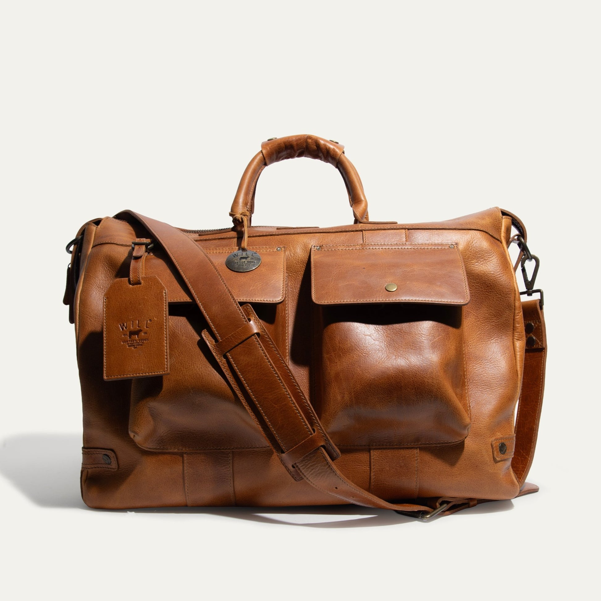 Leather Travel Duffle - Will Leather Goods