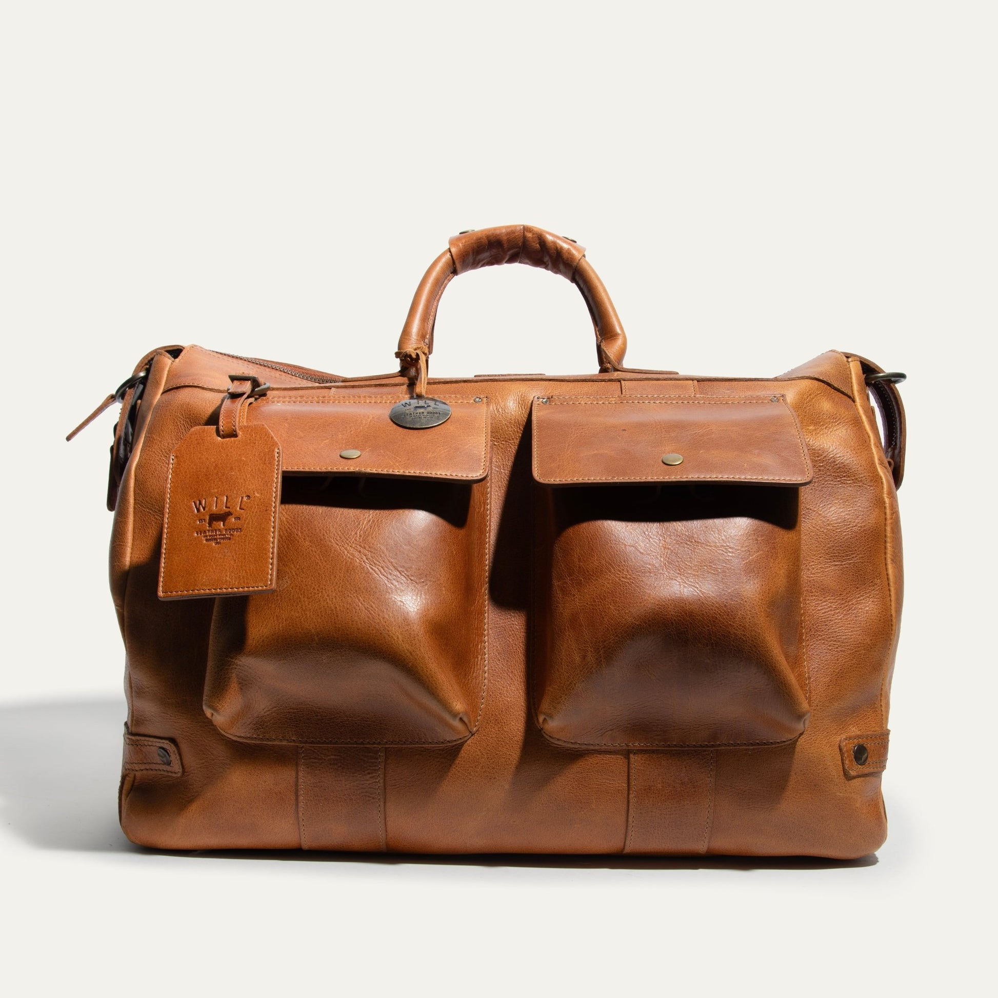 Leather Travel Duffle - Will Leather Goods