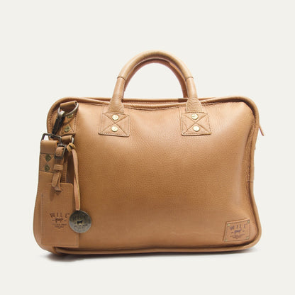 Hank Double Zip Briefcase - Will Leather Goods