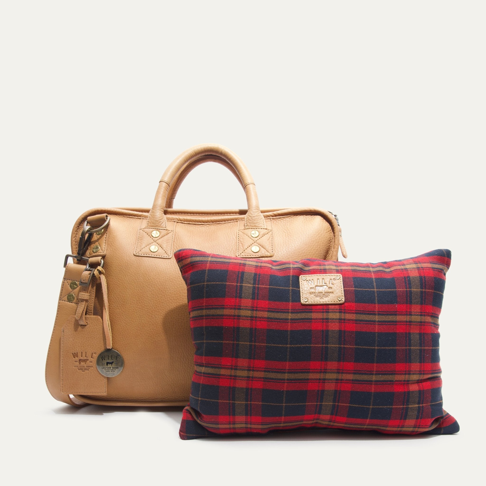 Hank Double Zip Briefcase – Will Leather Goods
