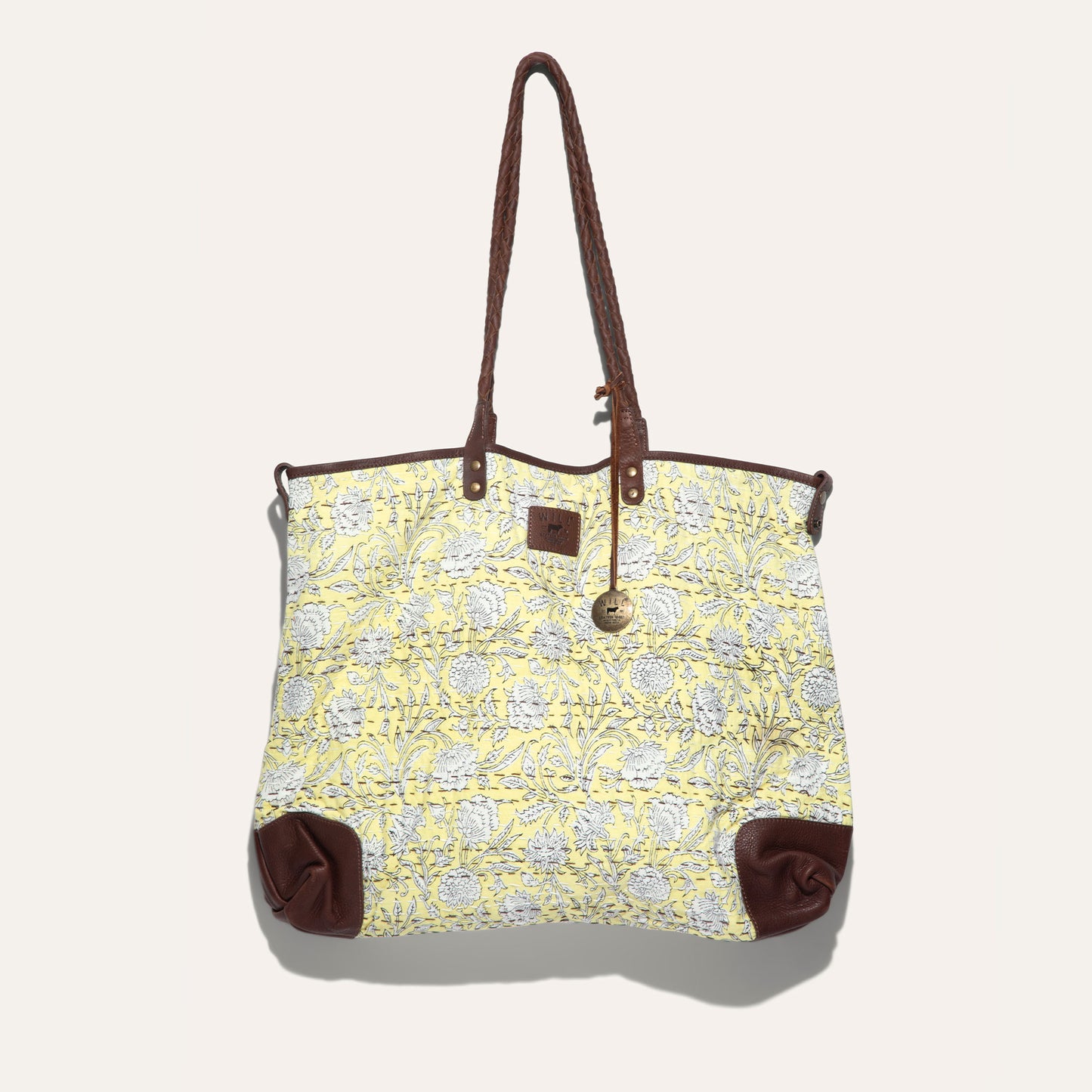 Kantha Reversible Quilted Tote